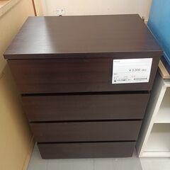 ★ジモティ割あり★  チェスト ブラウン H81×D40×W59...