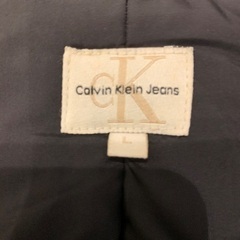 Calvin Klein Jeans ブラック ピーコート Lサイズの画像