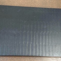 お盆　あやめ　持ち手付きの画像