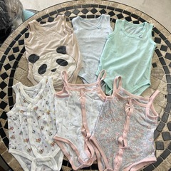 👶西松屋　ベビー夏用メッシュ肌着6点セット⭐︎