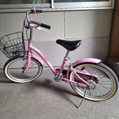 サイクルベースあさひ子供用自転車　ピンク　18インチ　イノベーシ...