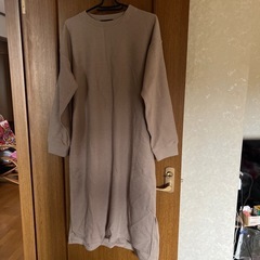 ニットワンピース Lサイズ ベージュ
