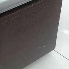 ★ジモティ割あり★  レンジボード ダークブラウン H180×D51×W80 クリーニング済み HJ6459の画像