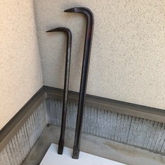 バール工具2点の画像