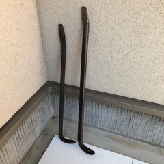 バール工具2点の画像