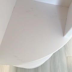 回転式本棚 ホワイト 飾り棚 絵本棚 回転本棚 コミック収納棚 DVDラック 本棚 大容量 回転ラック 組立簡単 省スペース 幅40×奥行40×128高の画像