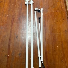 突っ張り棒　ハンガーラック