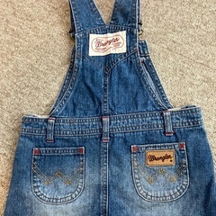 デニムサロペット  スカート 90の画像