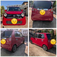 ホンダ　N-ONE　エヌワン　軽自動車　赤　レッドの画像
