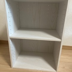 ニトリ　2段カラーボックス