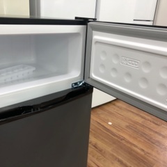 maxzen マクスゼン 2ドア冷蔵庫 JR085HM01WH/GR 85L 2024年製