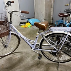 札幌市　Panasonic シティサイクル　26インチ　変速付き