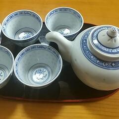 「新品」中国茶器セット 透かしの画像