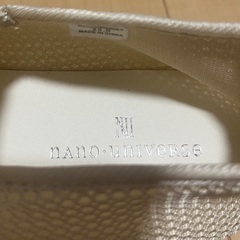 新品nano universe　メッシュスリッポン25㌢の画像