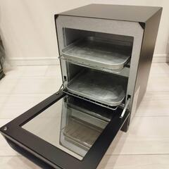 週末値引き。今週末引取で１５％OFF極美品!! 縦型鏡面オシャレオーブントースター!! の画像