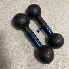鉄製ダンベル　鉄アレイ　ダンベル　2キロ　
