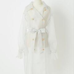 決まりましたone after another NICE CLAUP　未着用シースルーコートの画像