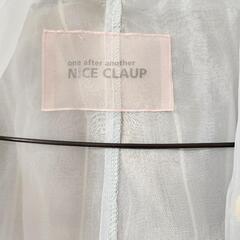 決まりましたone after another NICE CLAUP　未着用シースルーコートの画像