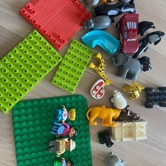 中古 LEGO レゴ デュプロ 箱2個分 動物 基本のセット 格...