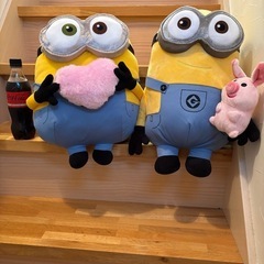 BIGサイズ　ミニオンぬいぐるみセット