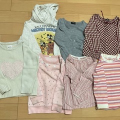 110cm女の子服20着の画像