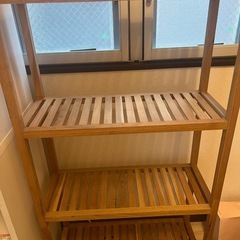 木のラック  棚  シェルフ