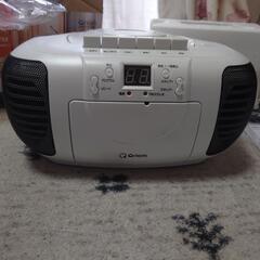 山善　CDラジカセ　未使用品！