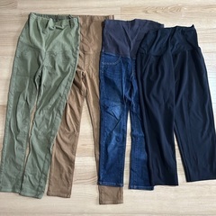 マタニティパンツ4本まとめ売り