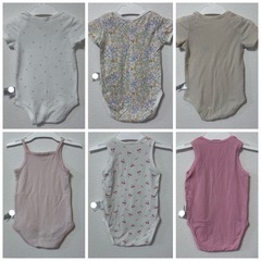 ベビー肌着 80cm 6枚セット UNIQLO エアリズムの画像
