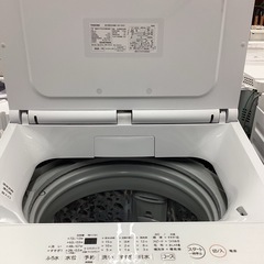 東芝 全自動洗濯機 10kg ピュアホワイト AW-10M7(W) の画像