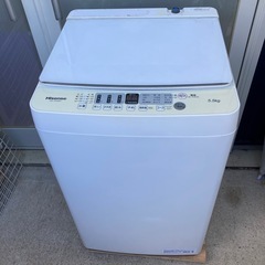 Hisense HW-G55BK1 全自動洗濯機 5.5kg