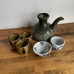 お猪口と徳利　セットの画像