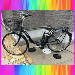 🌈長生きバッテリーほぼ新品！8.7Ah　ヤマハ　パスナチュラ　 ...
