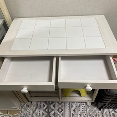 キッチン棚　ラック　白　おしゃれの画像