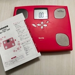 TANITA 体重計　体組成計　