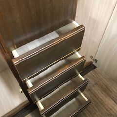 ☆ジモティー特別価格☆ワードローブ　ブラウン【ジャングルジャングルイズミヤ広陵店】の画像