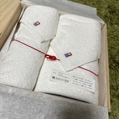 至極の今治タオル 木箱 付きの画像