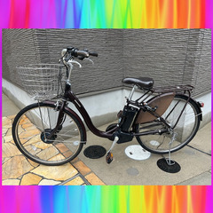🌈乗ったまま充電！ブリヂストン　フロンティア　アルベルト　電動自...