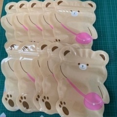 ラッピングセット（ジップ袋など）おまけ入りの画像