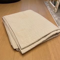 【無印良品】洗いざらしの綿キルティングラグ195×195cm