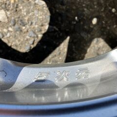 ５次元　１４インチアルミホイール INPERIO　4穴 PCD100　4本セットの画像