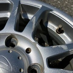 ５次元　１４インチアルミホイール INPERIO　4穴 PCD100　4本セットの画像