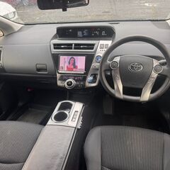 H27年式　プリウスα　S　純正ナビ　リアモニター！　車検令和8年７月迄！即納車可能！の画像