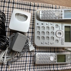 Panasonicコードレス電話機　VE-GD51DL