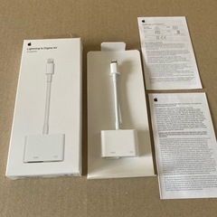 Apple　Lightning - Digital AVアダプタの画像