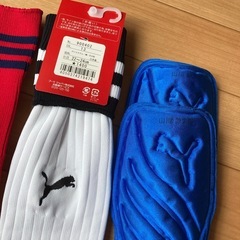 靴下新品あり　サッカーソックス4足まとめ　22〜24cmの画像