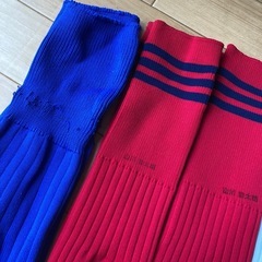 靴下新品あり　サッカーソックス4足まとめ　22〜24cmの画像
