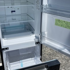 シャープ SHARP ガラスドア 冷蔵庫 (幅49.5cm) 152L SJ-GD15H-Bの画像