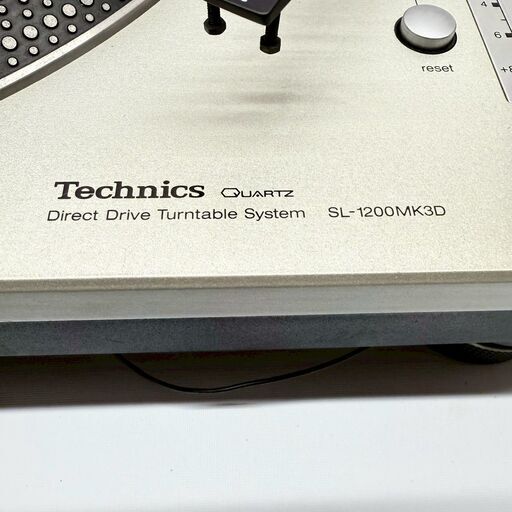 最終お値下げ価格！【通電確認のみ】Technics SL-1200MK3D 中古】Technics SL-1200Mk3D アナログターンテーブル/レコード