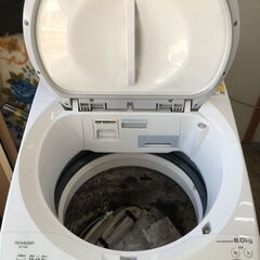 SHARP　２０２１年　洗濯乾燥機　洗濯８K　乾燥４．５K